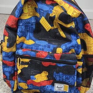 LEGO x Herschel Heritage Youth Backpack NWT Multi-Color Brick Print School Bag